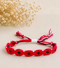 Handmade Friendship Bracelet – Red Passion