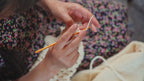 Handstitch Cushion - Pastel Harmony